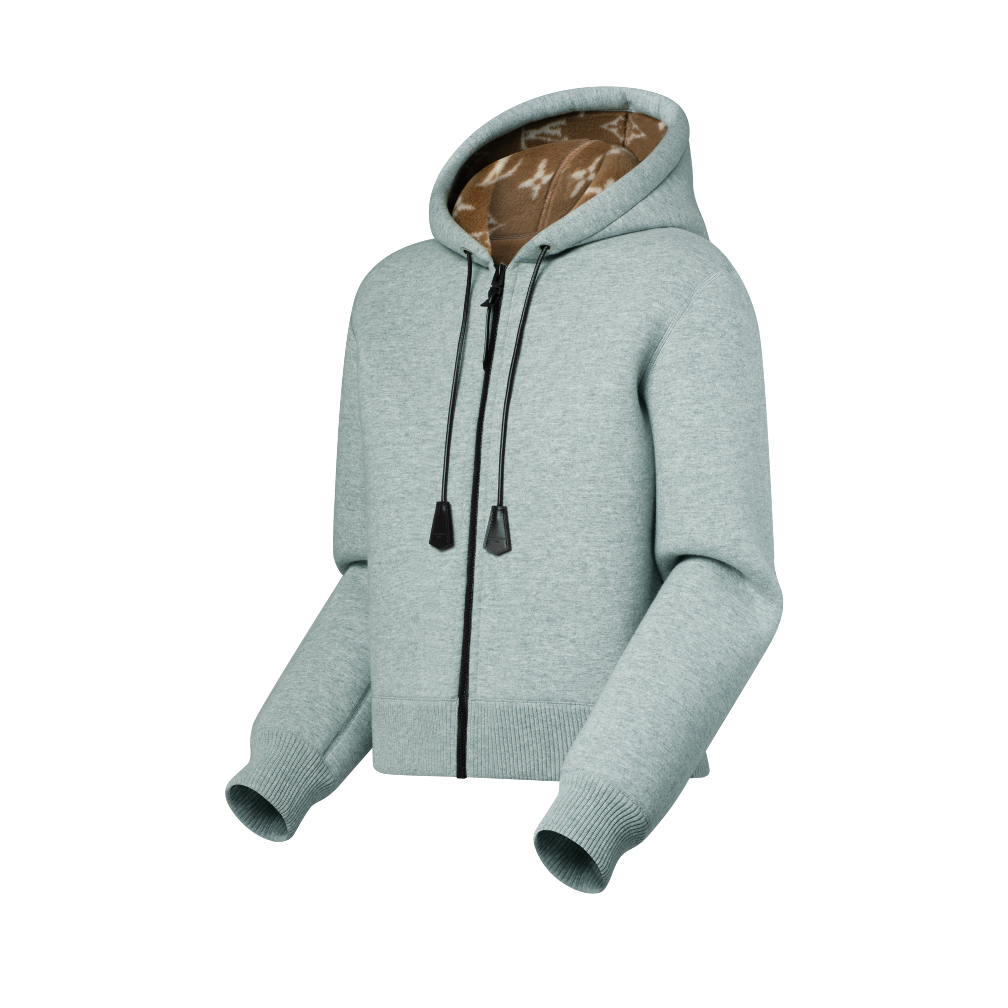 Fleece-Lined Zip-Up Hoodie - Women - Ready-to-Wear | LOUIS VUITTON ®